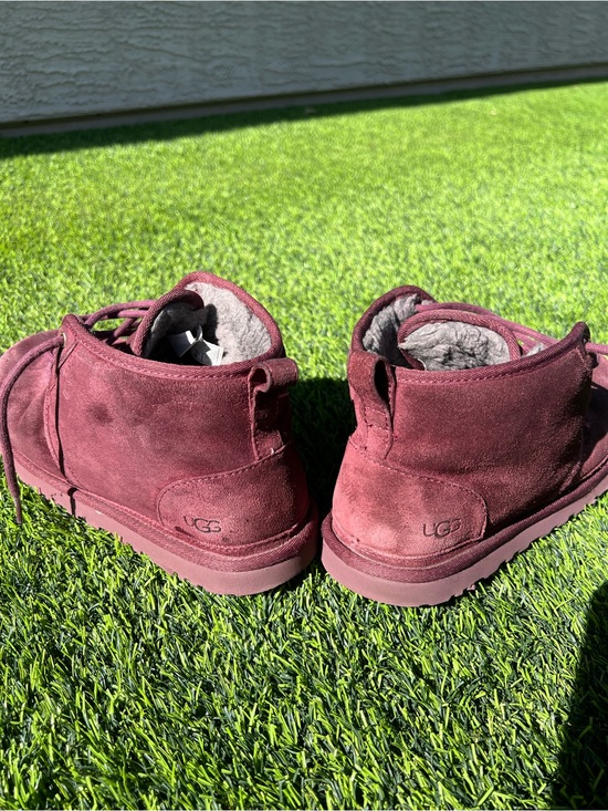 UGG Wine Suede Chukka Boot with Shearling main image 7